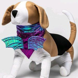 Hyde & EEK! Boutique Purple Dragon Dog Collar Slide Bandana